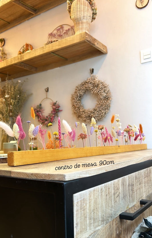 Centro de Mesa Flores Preservadas