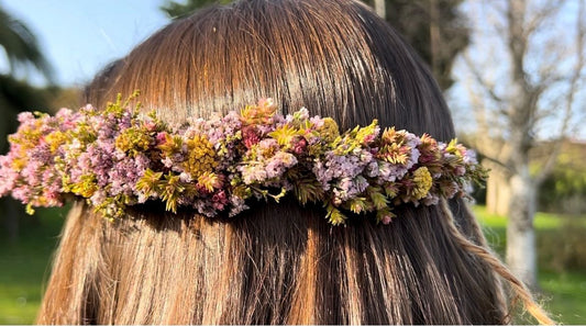 Coronas con Flores Preservadas